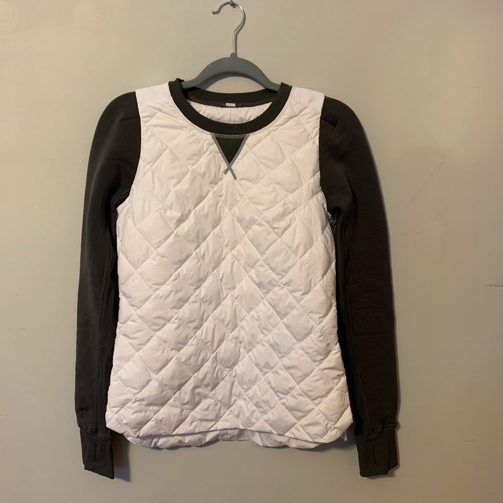 Lululemon down pullover size 6